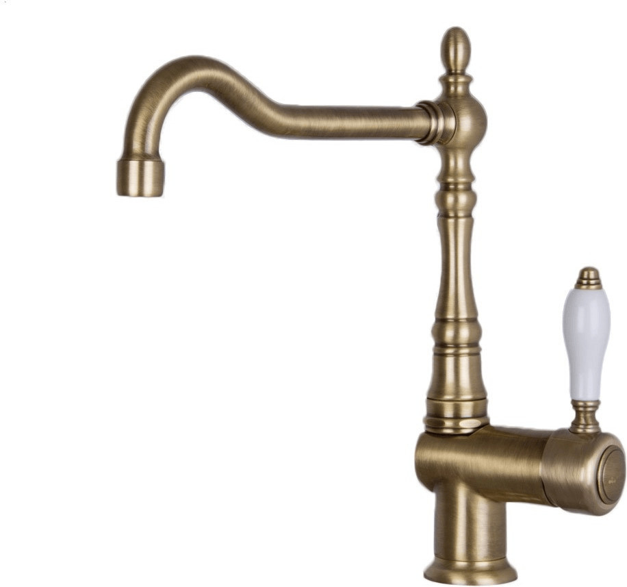 شیر مخلوط ظرفشویی دستشویی اسمگ ایتالیا مدل SMEG MIR6O - طرح برنجی آنتیک